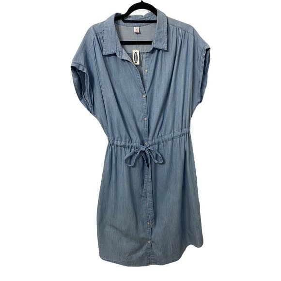 Old Navy Dresses & Skirts - Old Navy XXL Chambray Button Down Dress